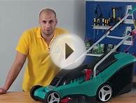 Электрическая газонокосилка BOSCH ROTAK 34